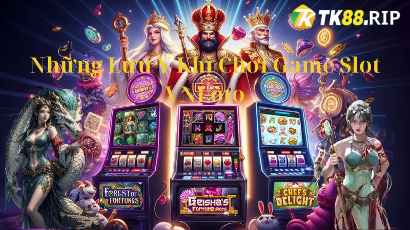 Một Số Lưu Ý Khi Chơi Game Slot VNLoto